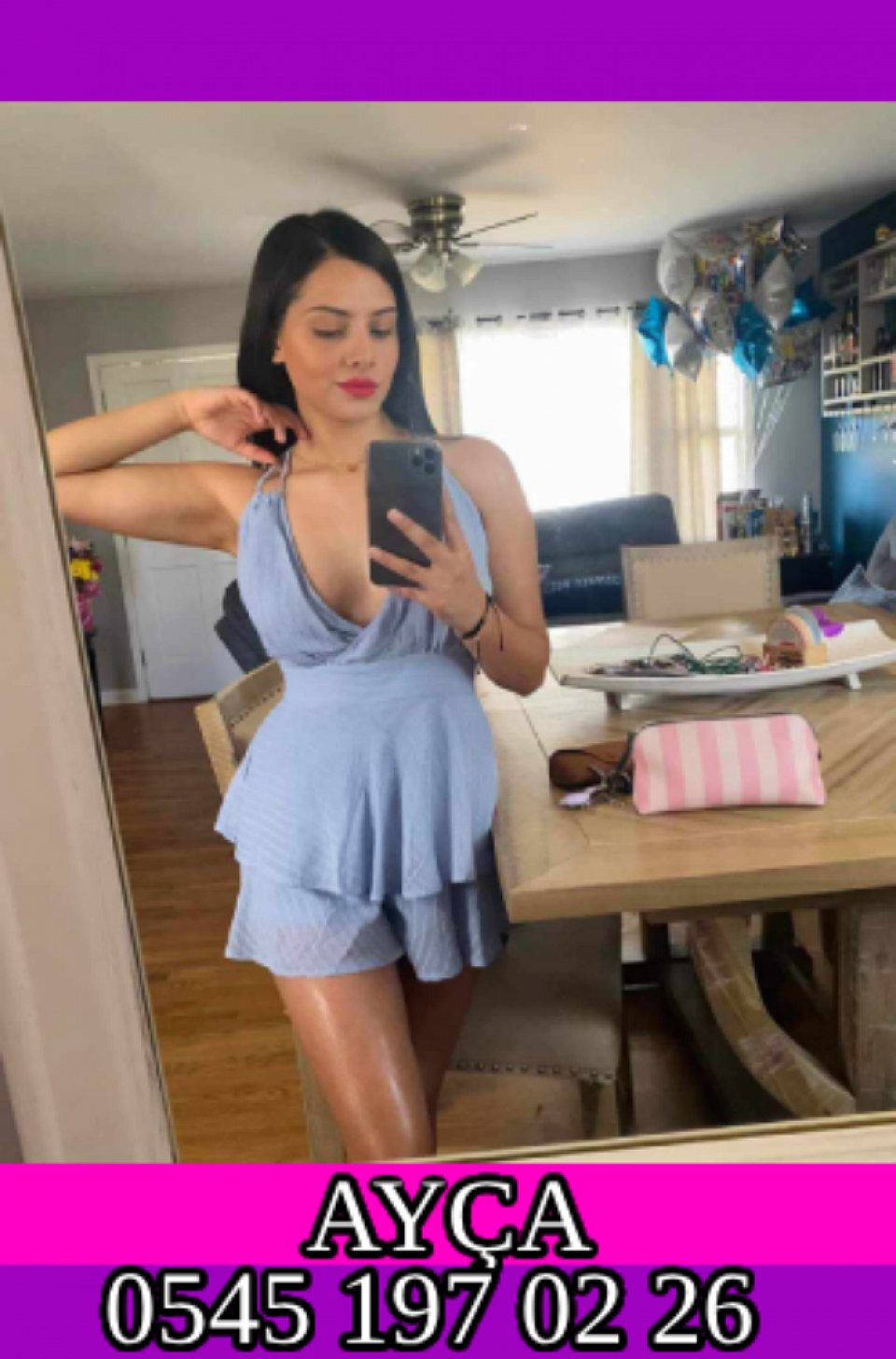 Merhaba, ben Ayça. Detaylar için TEL: 0545 197 02 26