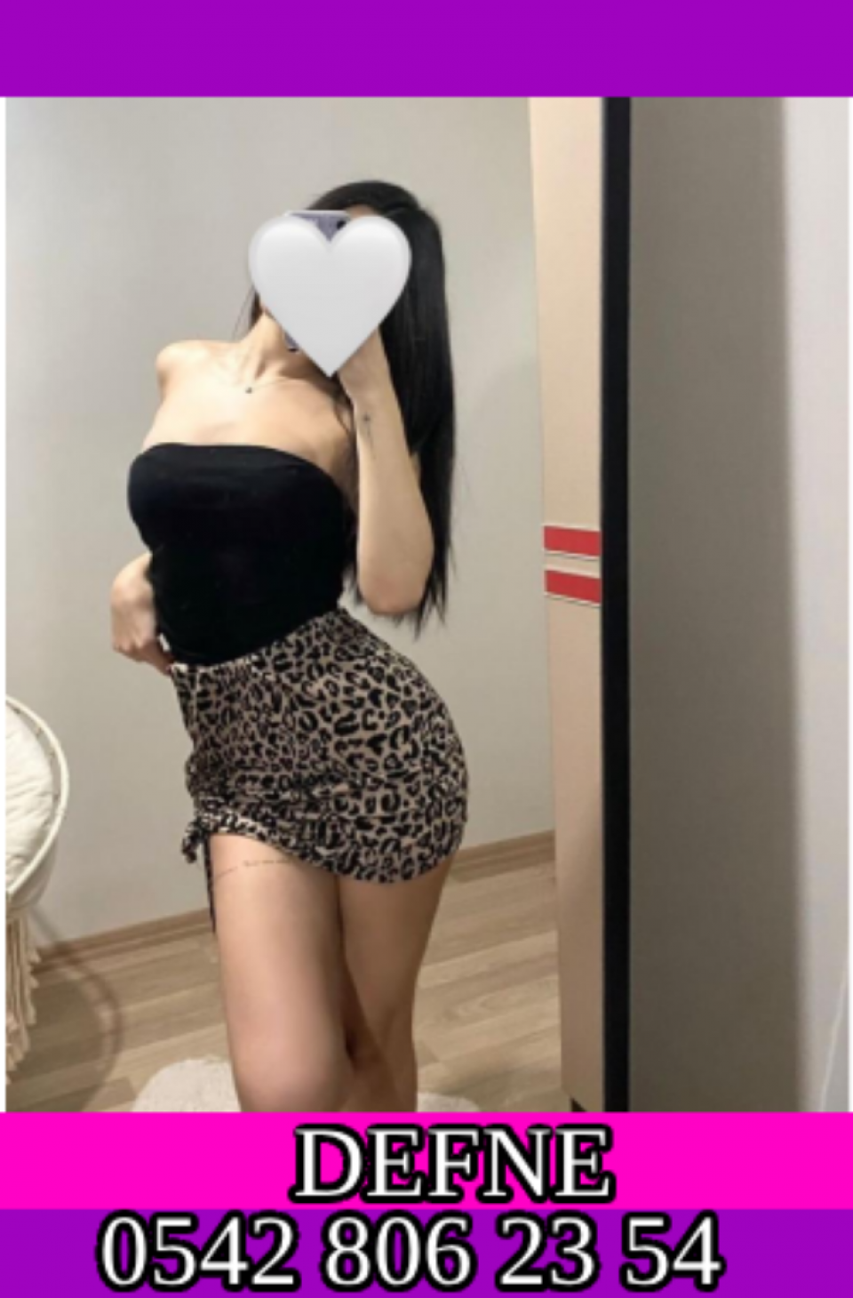 Merhaba, ben Defne.  24 yaşındayım.  Kendi yerim yok.  Detaylar için TEL: 0542 806 23 54