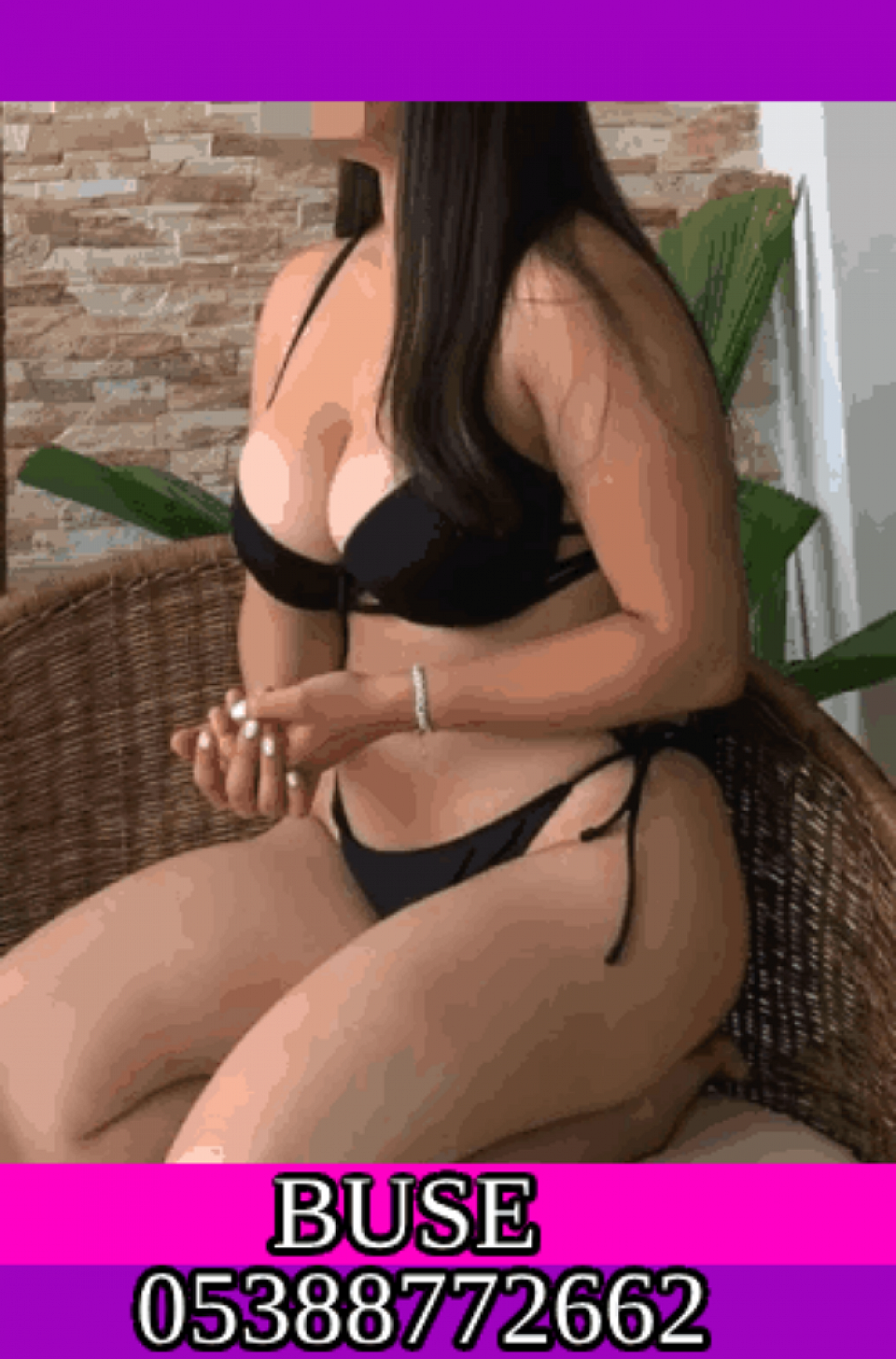 İsim Buse Boy 170 .kilo 60 .Yaş 28. Kendi yeri var ödeme elden otele aparta da geliyorum Kondom şart Sevgili tadında görüşme yapıyorum Anal yok  TEL: 05388772662